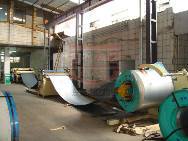 1.4米NC伺服送料機(jī) 材料架 矯正機(jī)生產(chǎn)線